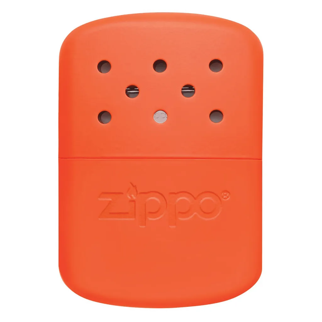 12-Hour Blaze Orange Refillable Hand Warmer