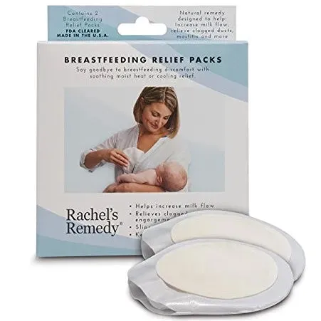 2-Pack Breastfeeding Relief Pack - White