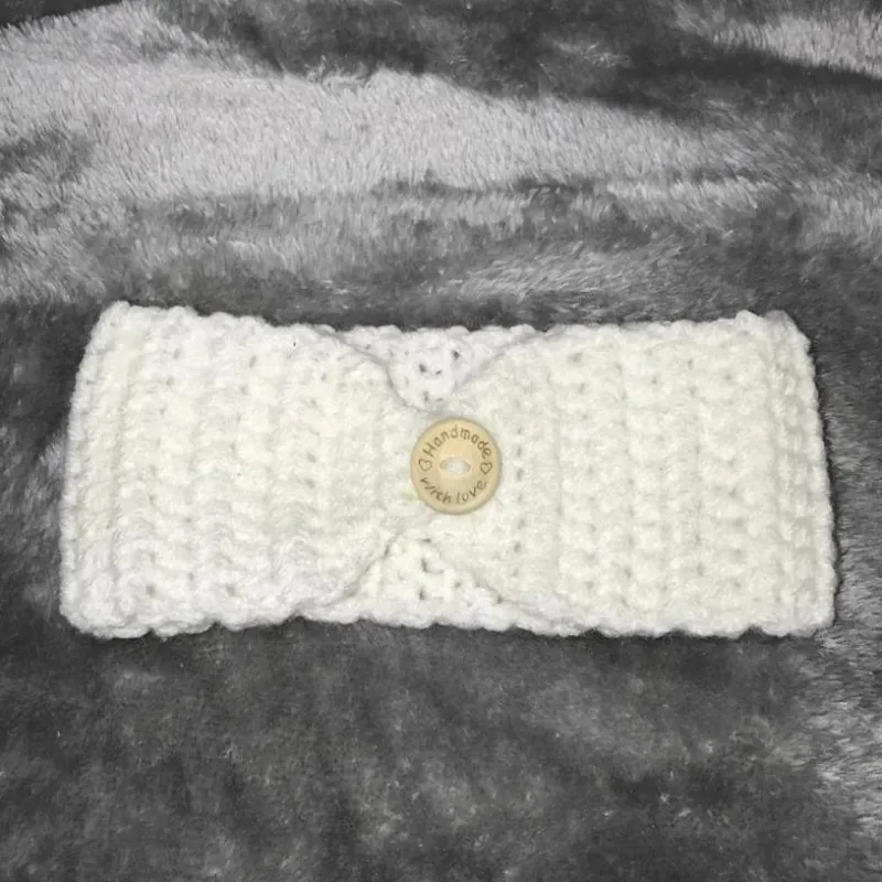 ADULT CROCHET WINTER HEADBAND