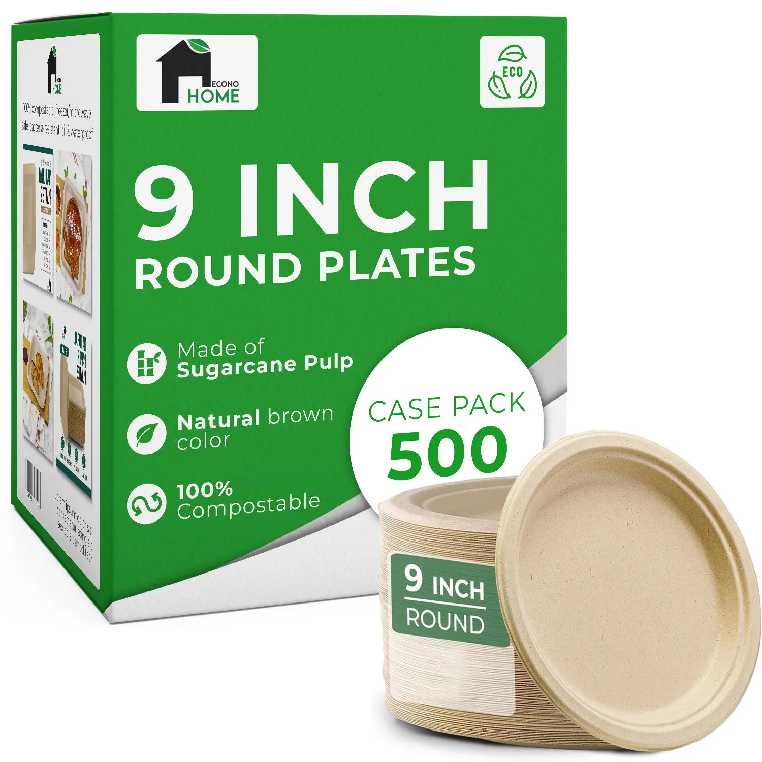 Compostable Paper Plates