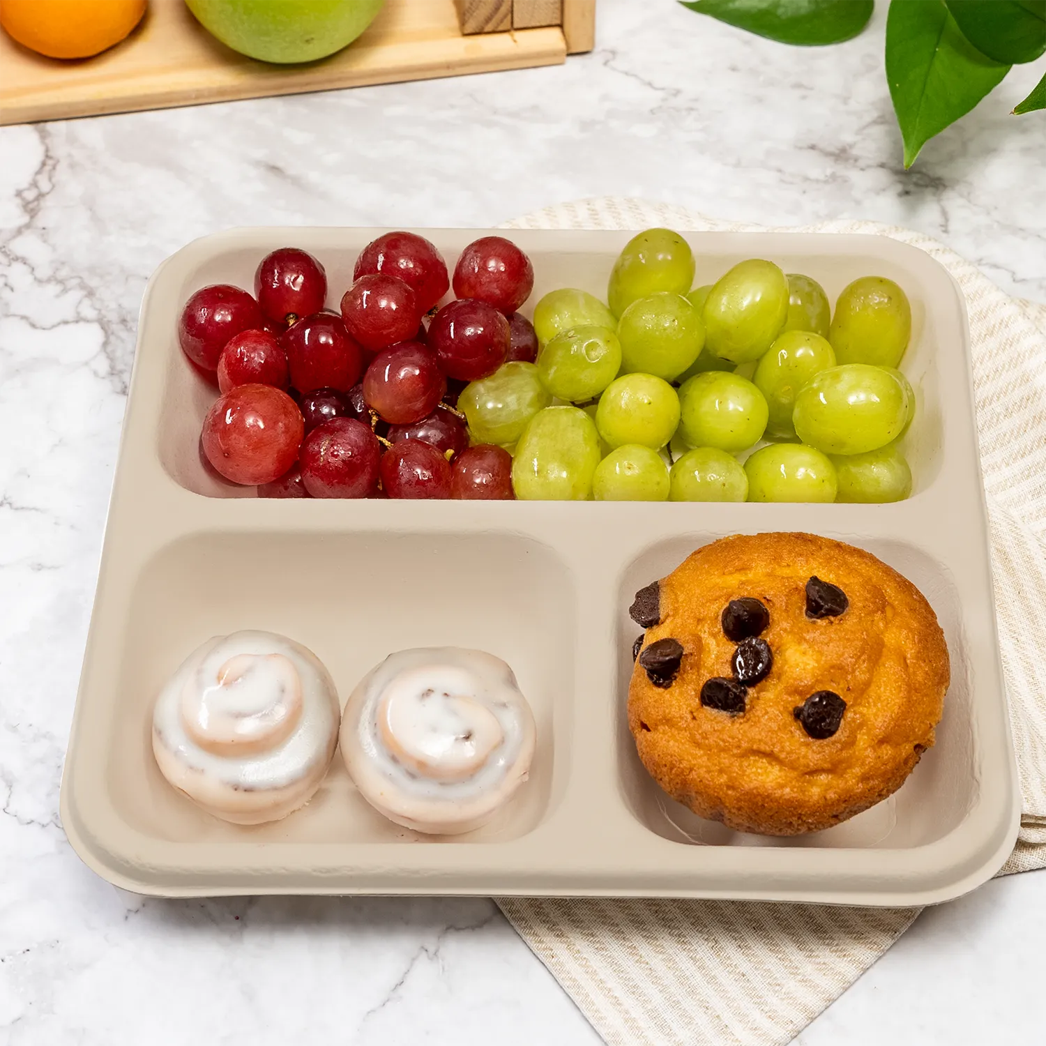 Compostable Paper Plates