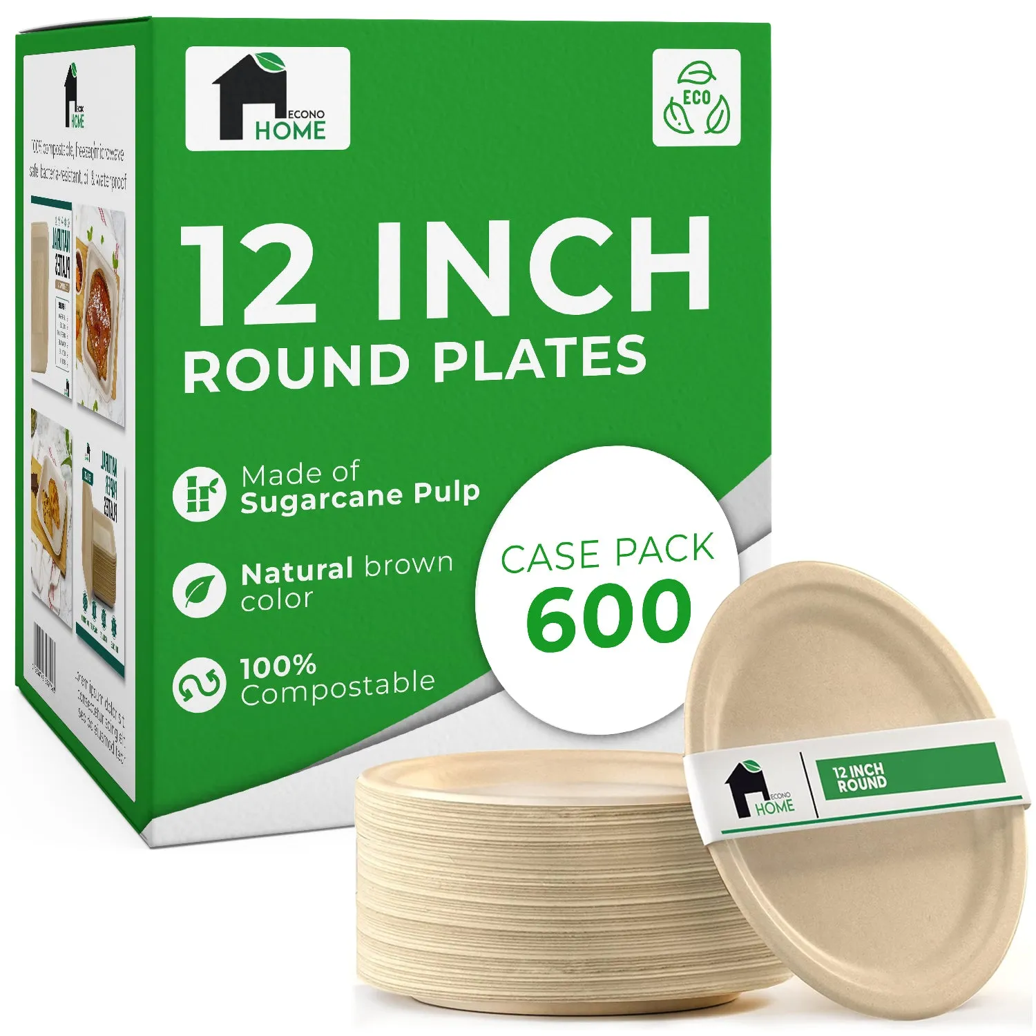 Compostable Paper Plates