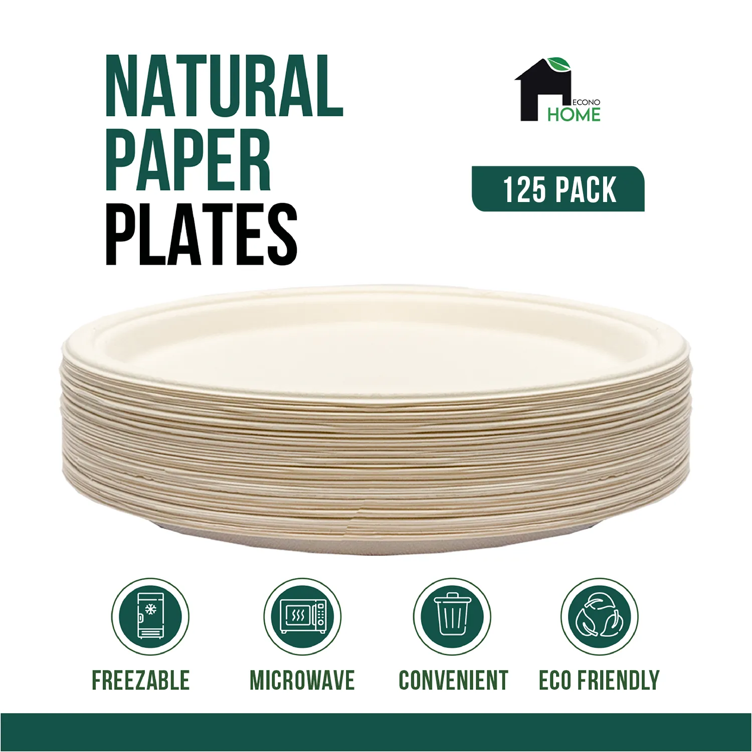 Compostable Paper Plates