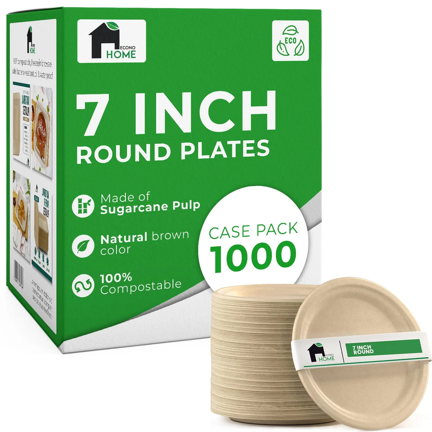 Compostable Paper Plates