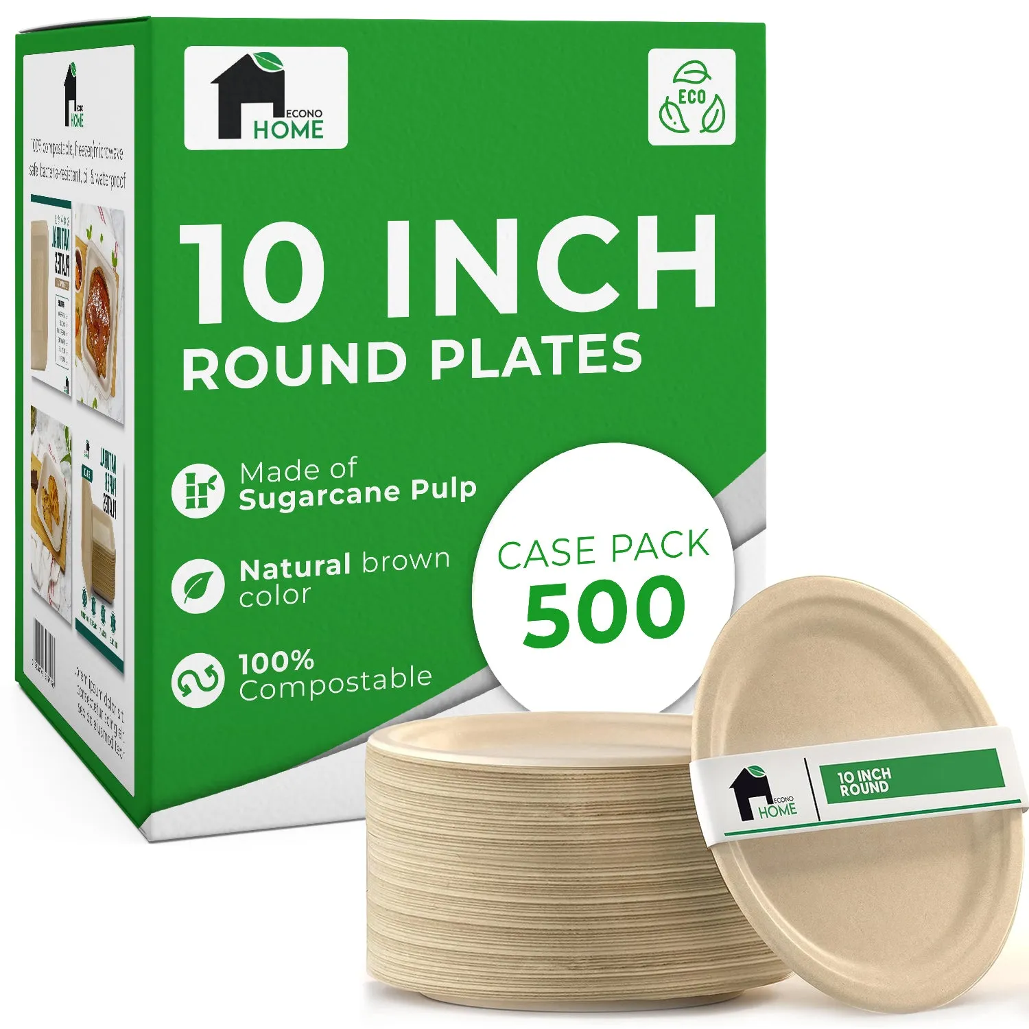 Compostable Paper Plates