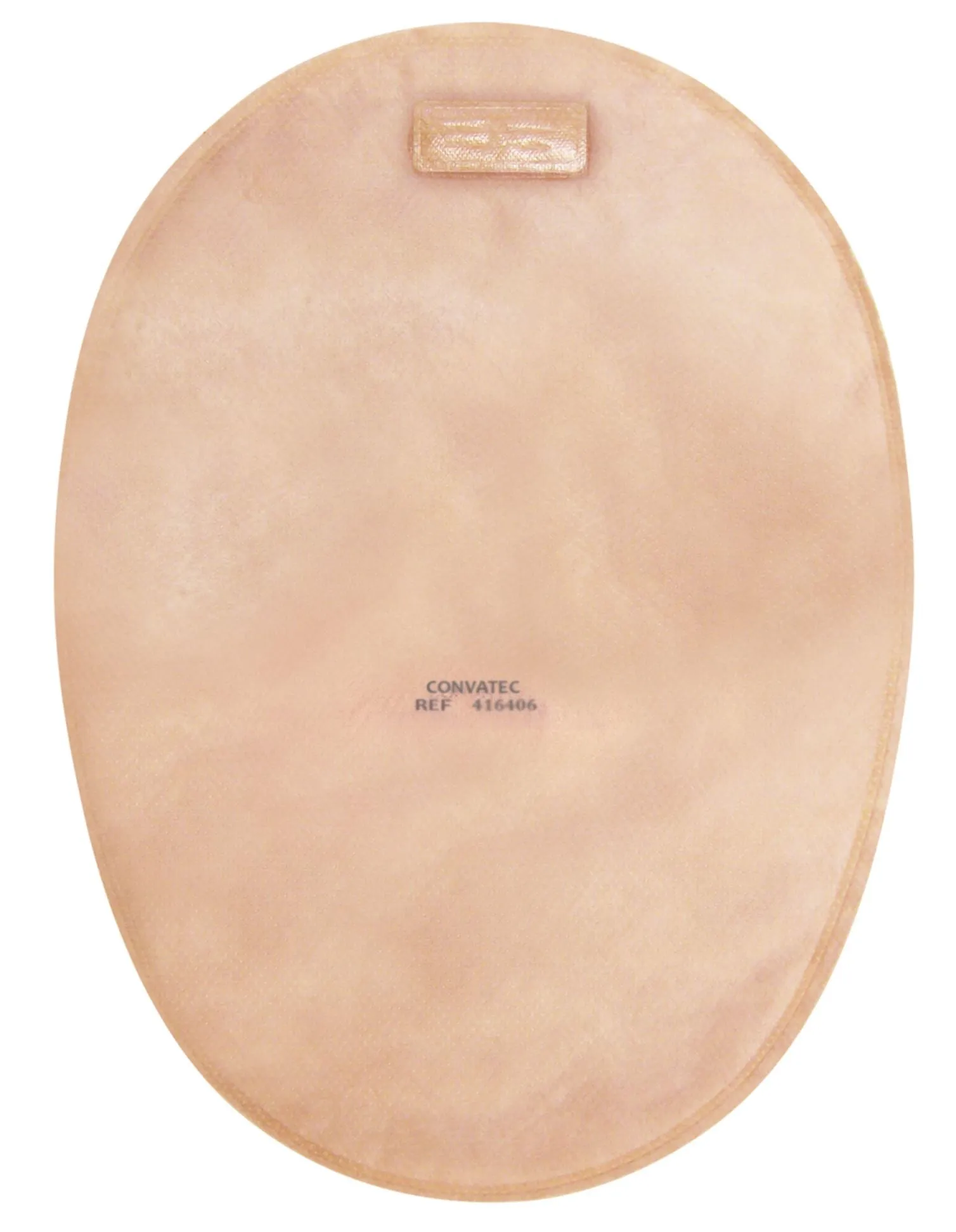 ConvaTec 416406 Natura   Closed-End Pouch, 8" Pouch With 2-Sided Comfort Panel And Filter Tan 45mm (1-3/4") Flange