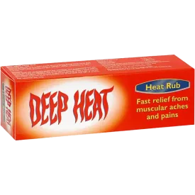 Deep Heat Effective Pain Relief Heat Rub 100g