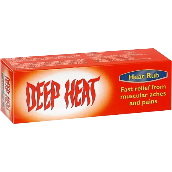 Deep Heat Effective Pain Relief Heat Rub 100g