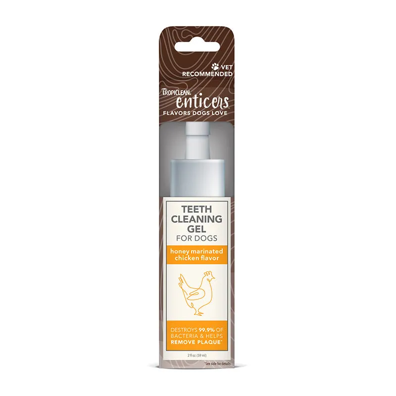 Enticers by Tropiclean Teeth Gel