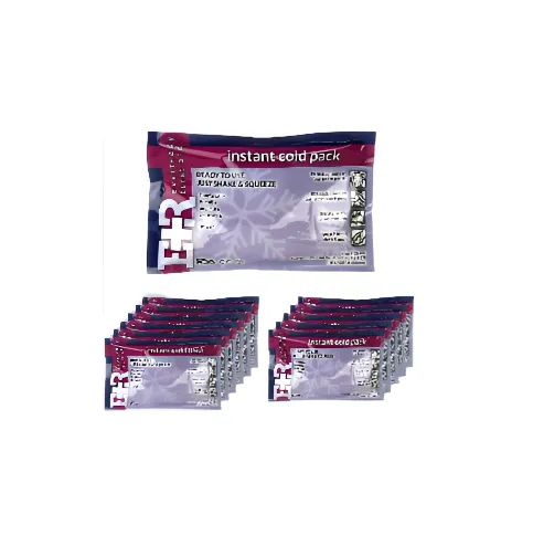 Ever Ready First Aid Disposable Cold Compress Therapy Instant Ice Pack for Injuries 6" x 9"