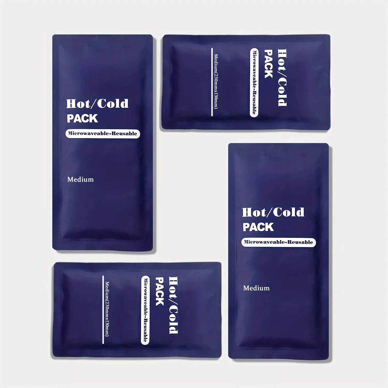 FDACertified Reusable Gel Packs Relief for Pain  Injuries