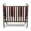 First Essentials Amber Curved Top Mini Portable Folding Crib