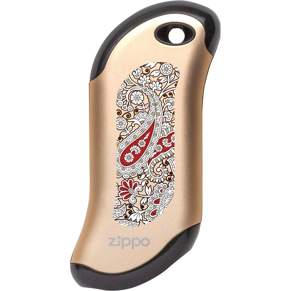 Floral Paisley: HeatBank<sup>®</sup> 9s Rechargeable Hand Warmer