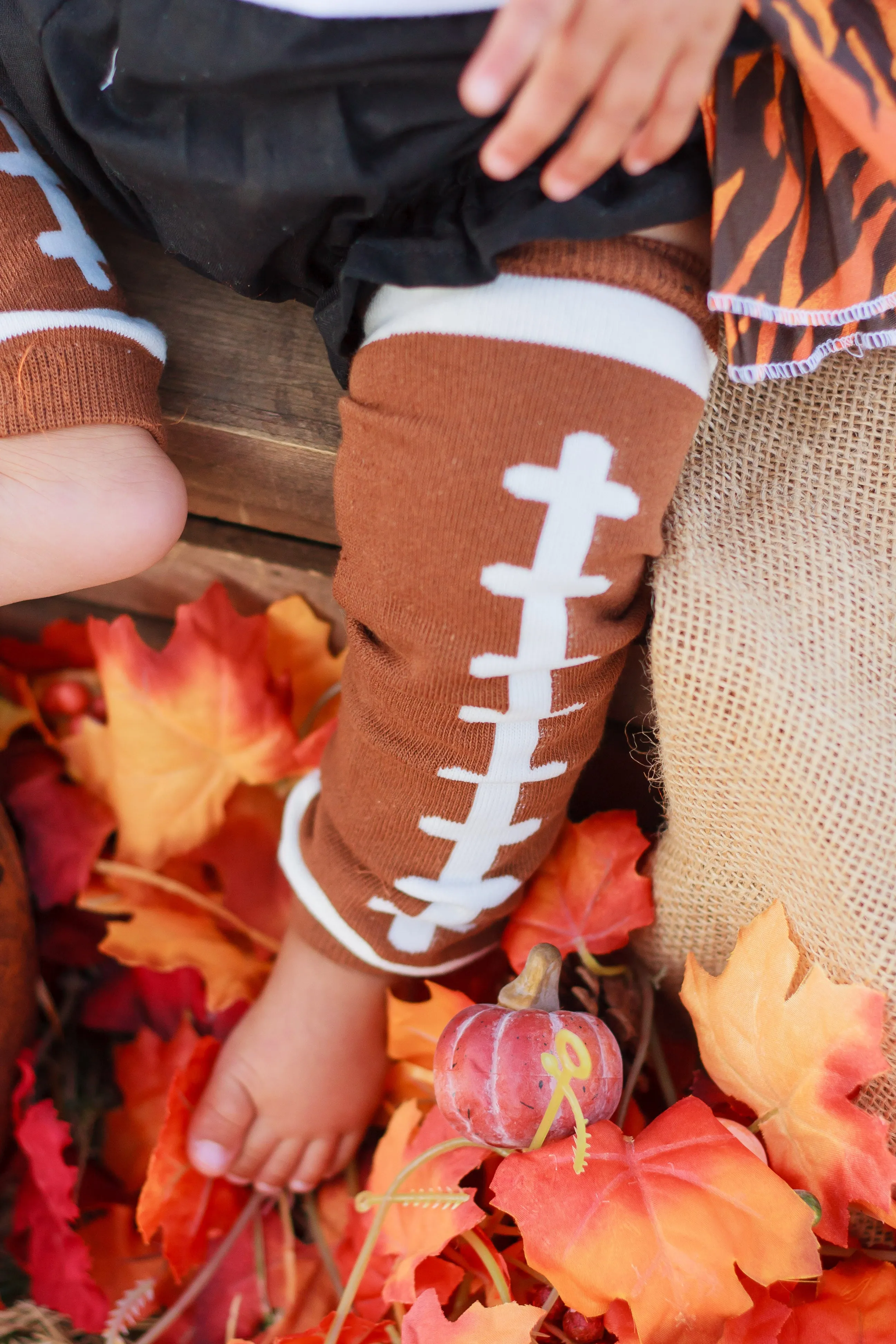 Football Leg Warmers, Baby Toddler Leg Warmers