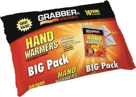 Grabber Warmers HWPP10 Non-Toxic Hand Warmer :PK 10: QUANTITY: 1