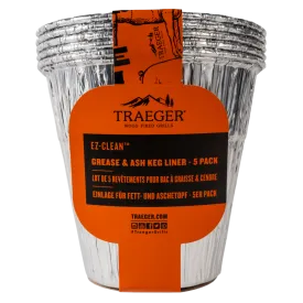 Grease & Ash Keg Liner - 5 Pack