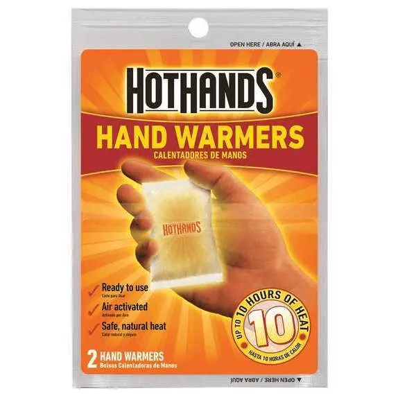 HotHands Hand Warmers - Long Lasting Safe Natural Odorless Air Activated Warmers - Up to 10 Hours of Heat - 40 Pair Box