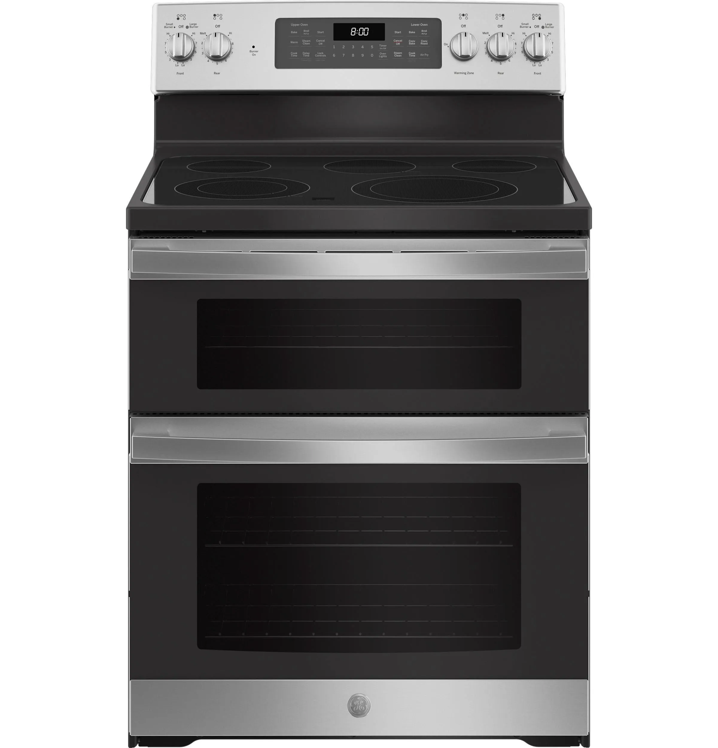 JBS86SPSS GE® 30" Free-Standing Electric Double Oven Convection Range