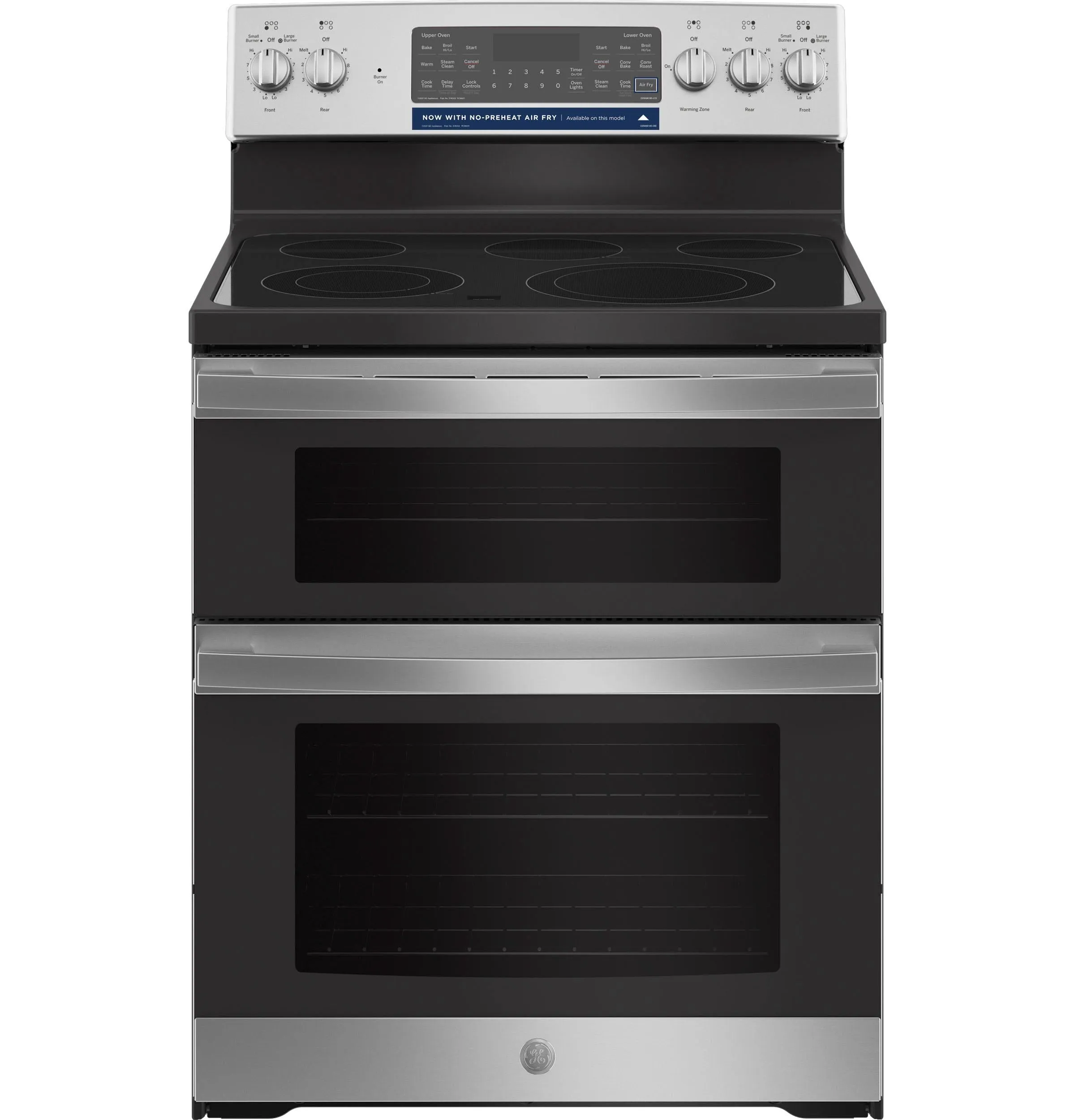 JBS86SPSS GE® 30" Free-Standing Electric Double Oven Convection Range