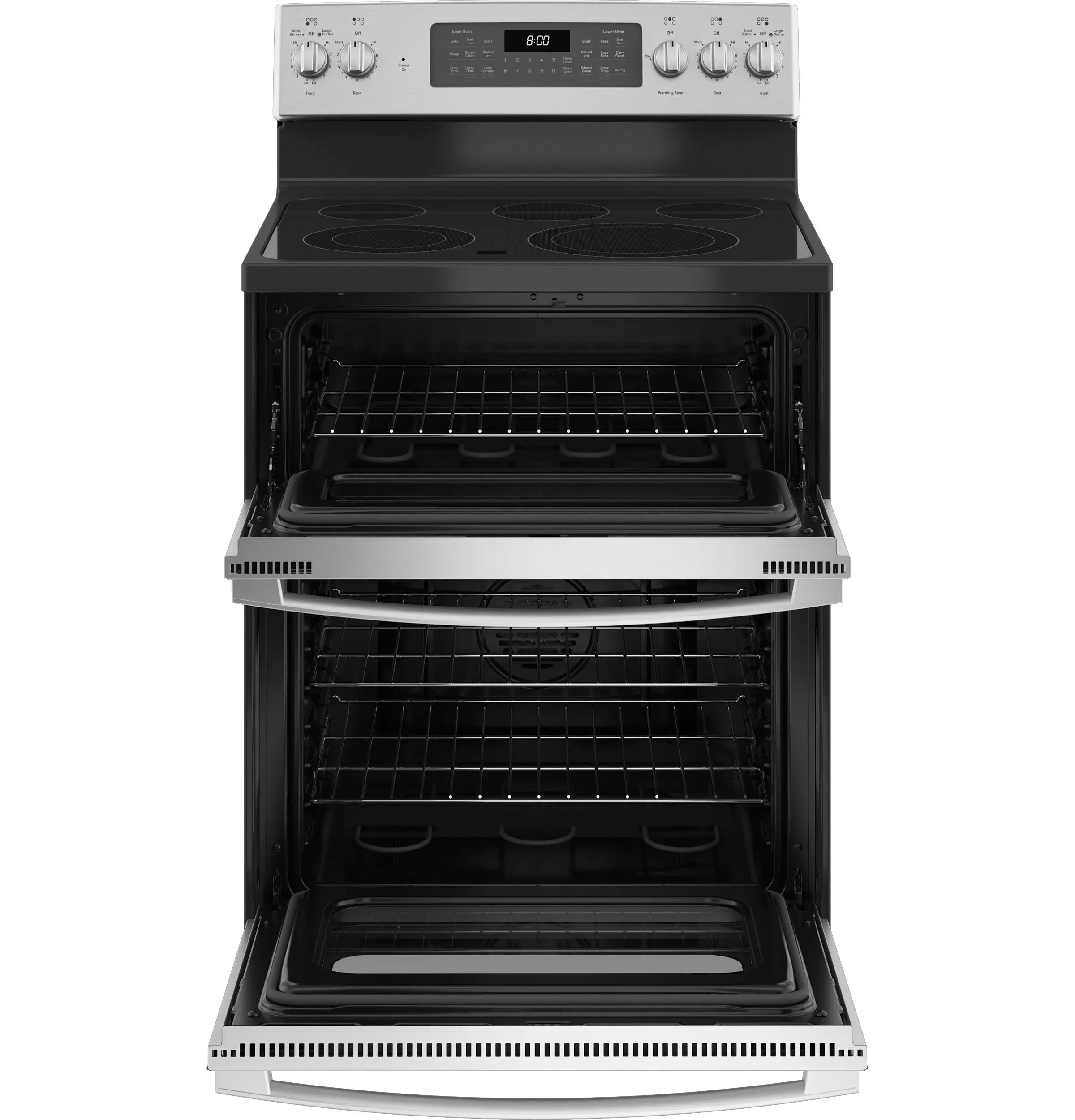 JBS86SPSS GE® 30" Free-Standing Electric Double Oven Convection Range