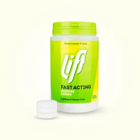 Lift Zesty Lemon & Lime GlucoTabs (Pack of 50)