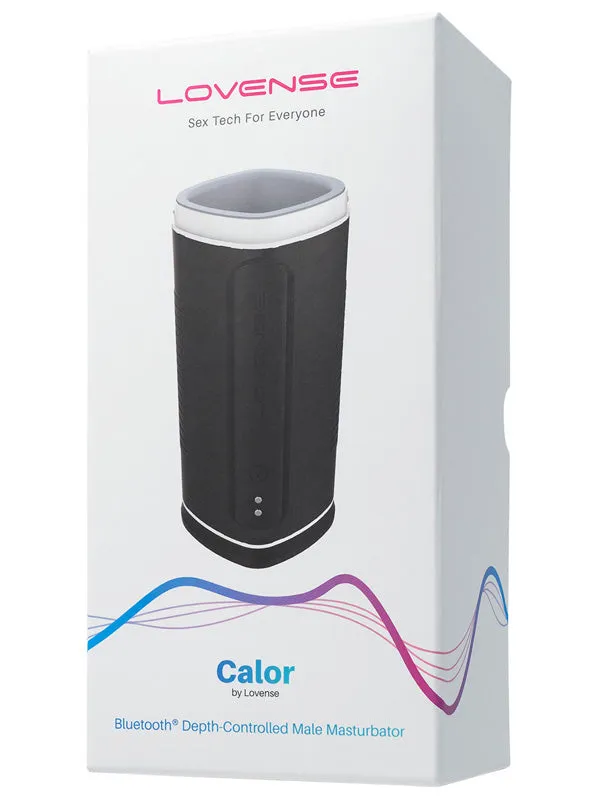 Lovense Calor Bluetooth Depth-Controlled Heating Male Masturbator