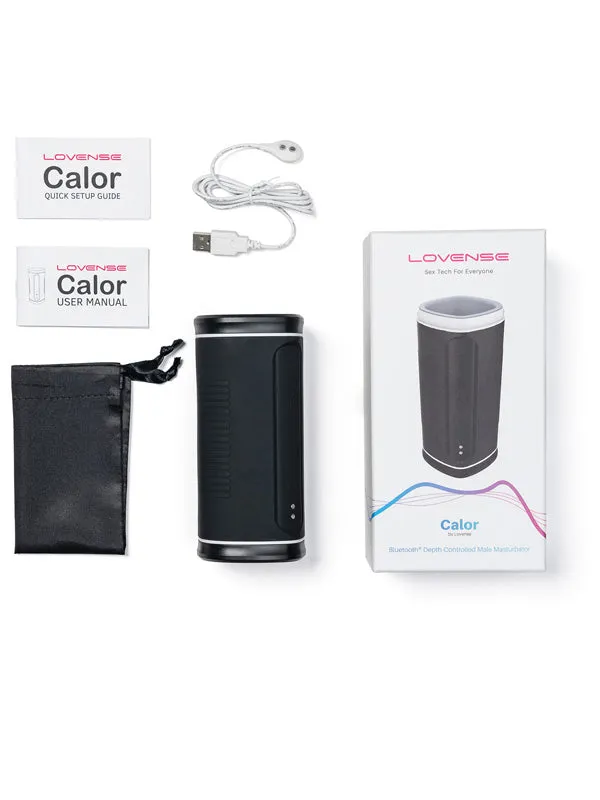 Lovense Calor Bluetooth Depth-Controlled Heating Male Masturbator