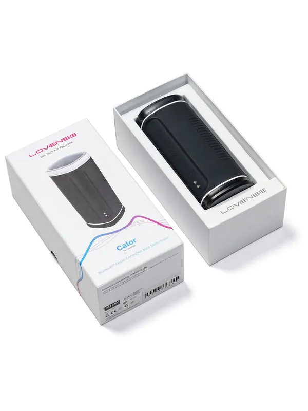 Lovense Calor Bluetooth Depth-Controlled Heating Male Masturbator