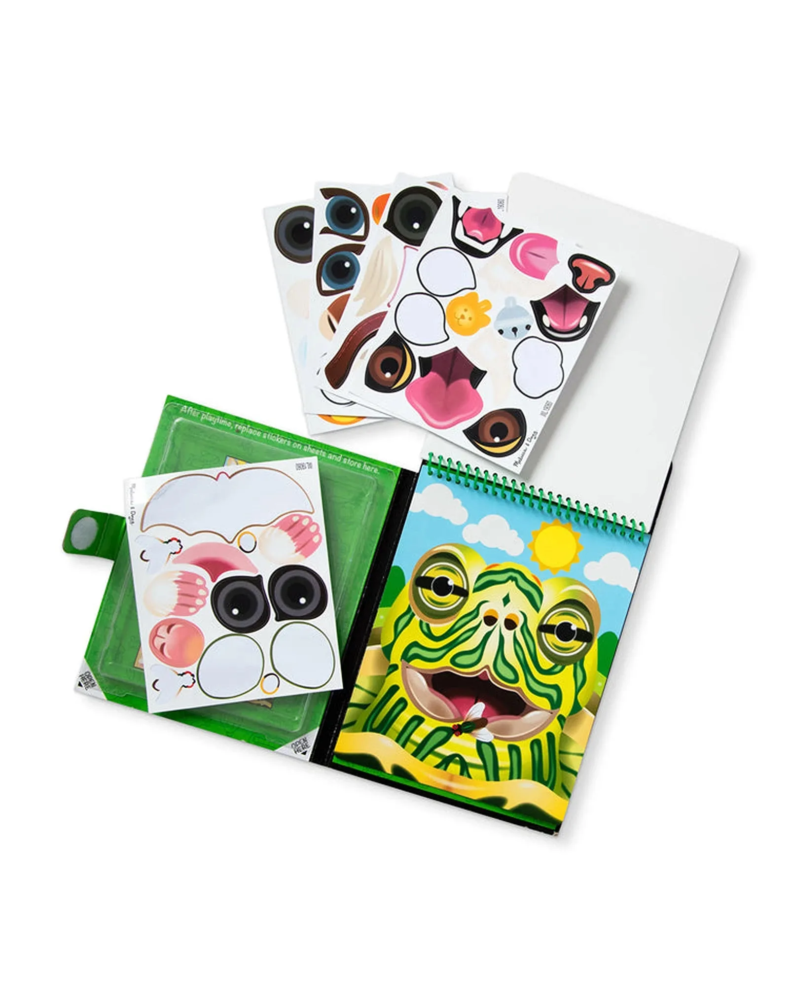 Melissa Doug On The Go Reusable Stickers Pets