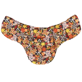 Neck Heat Pack Groovy Flowers - Black