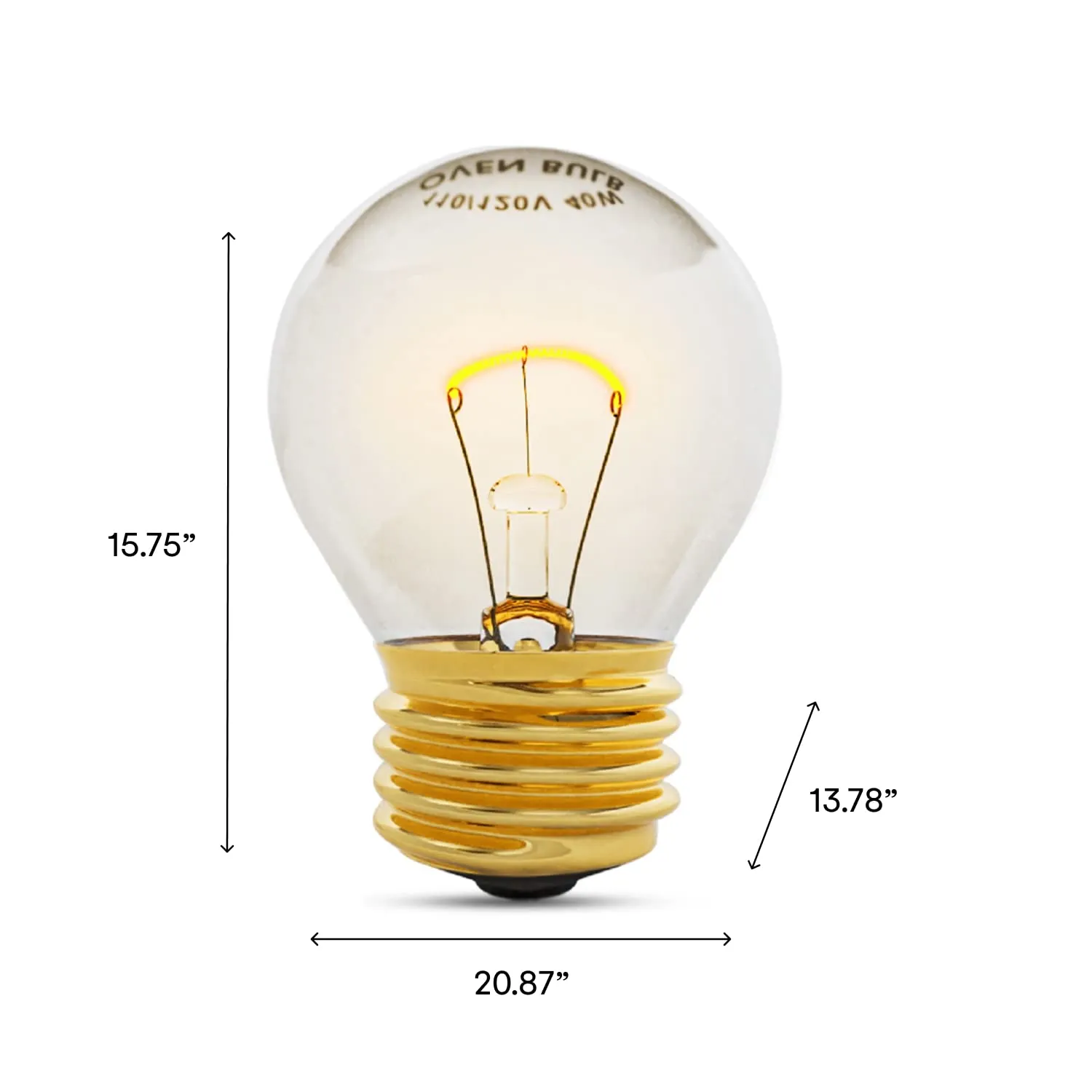 Night Light Bulbs -E12 Socket with Candelabra Base, C7 Replacement for Himalayan Rock Salt