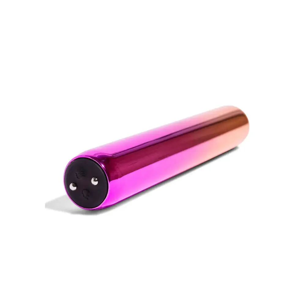 Nu Sensuelle Rechargeable Pink Warming Bullet Vibrator with Motor