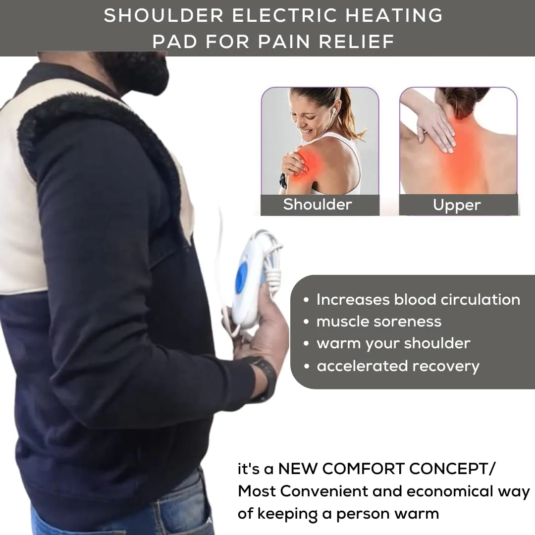 Odessey Products Electric Shoulder Heating Pad For Pain Relief