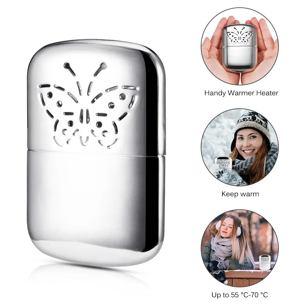 Pocket Zinc Alloy Ultralight High Heat Hand Warmer