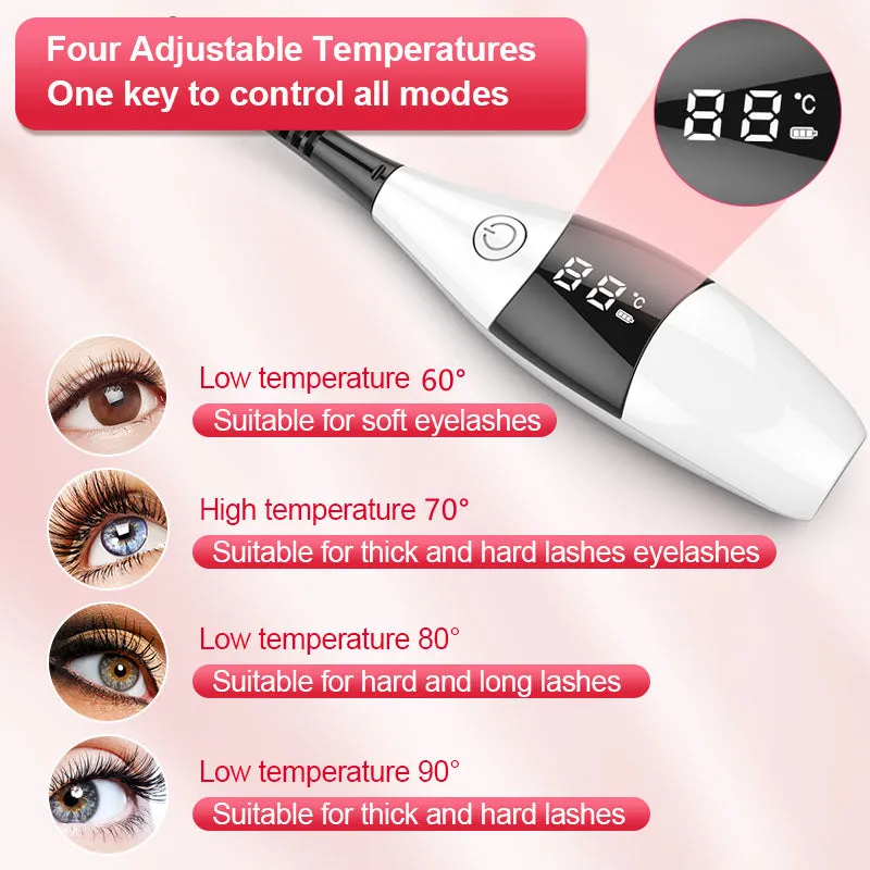 Portable Fast Heated Electric Long Lasting Eyelash Curler