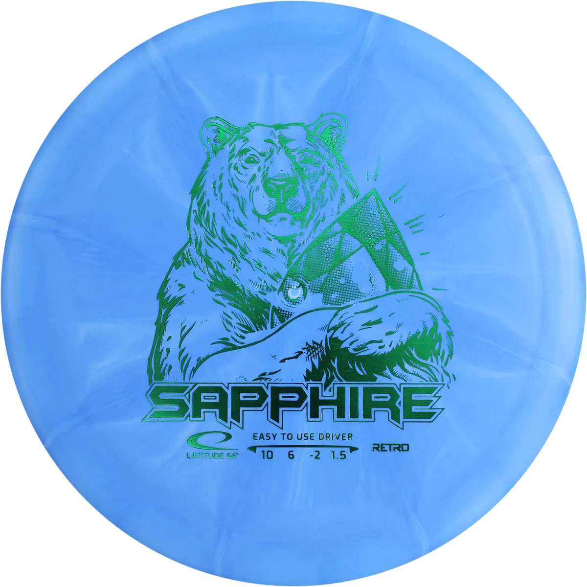 Retro Burst Sapphire