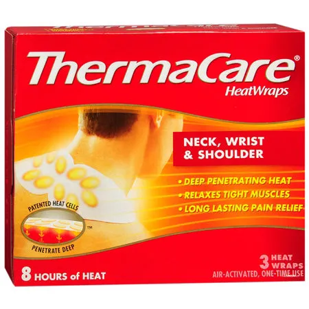 Thermacare 559906 Heat Wraps, Box of 3