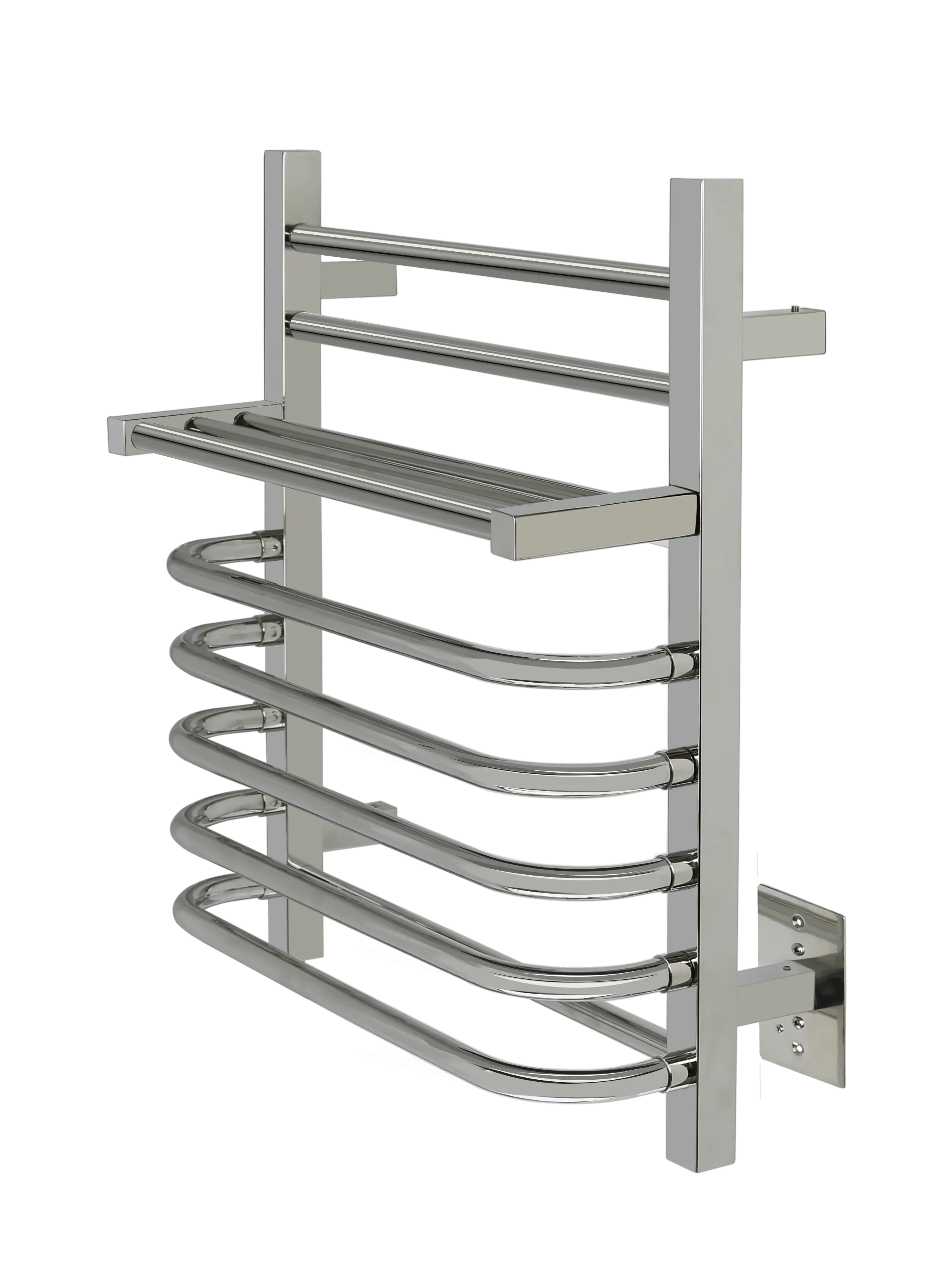 WarmlyYours Maui TWS1-MAU07PH Wall Mounted Hardwired Towel Warmer- 20.27"w x 22.44"h