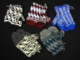 Wool Knit Mittens